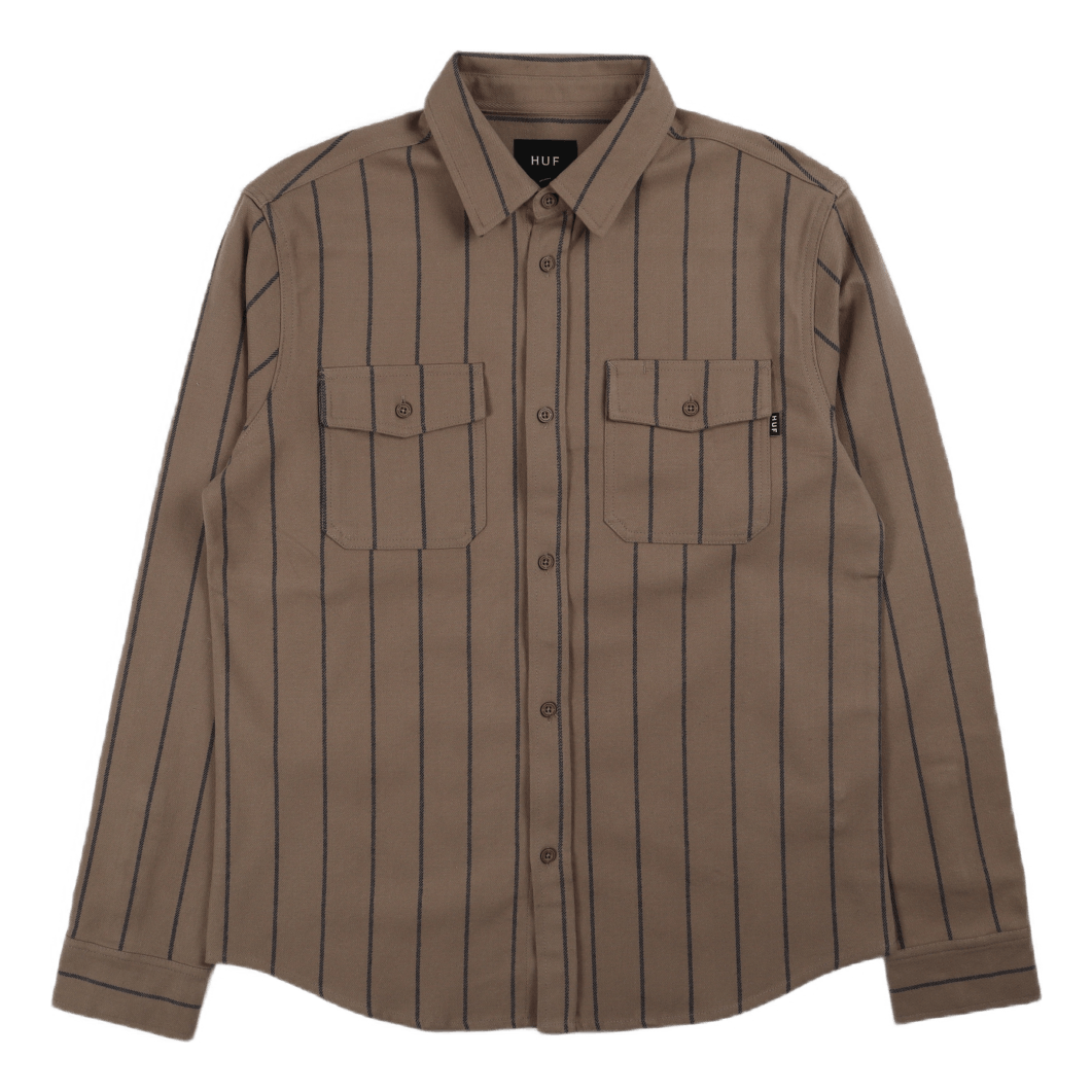 Issue Stripe Flannel Walnut