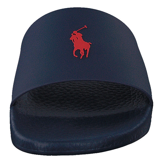 Signature Pony Slide Navy/Red Pp