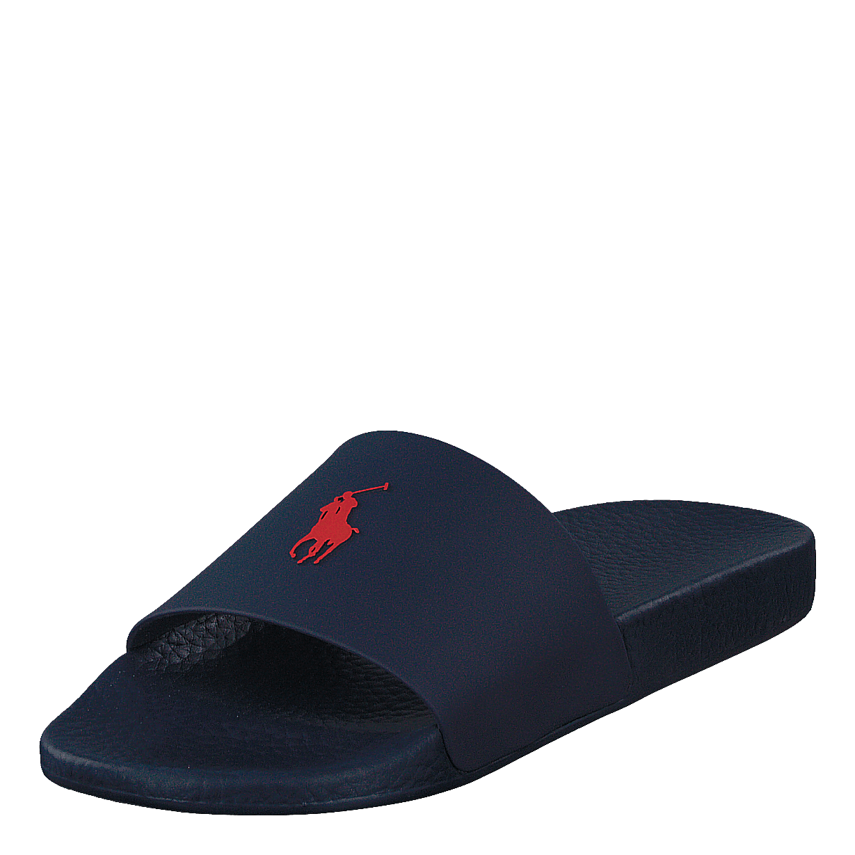 Signature Pony Slide Navy/Red Pp