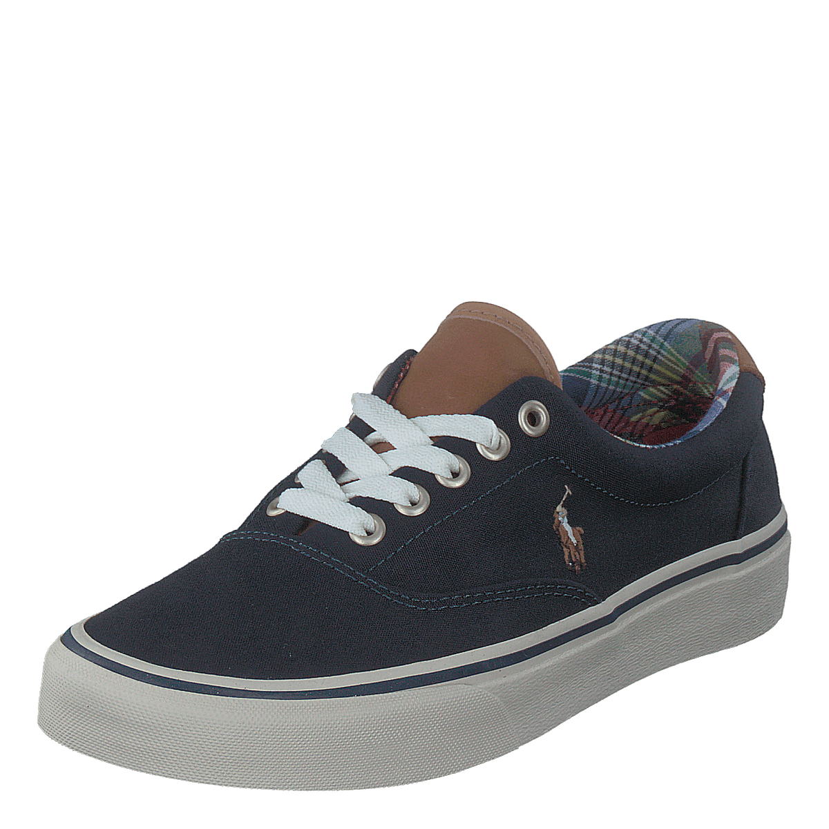 Keaton Canvas Sneaker Hunter Navy/Madras