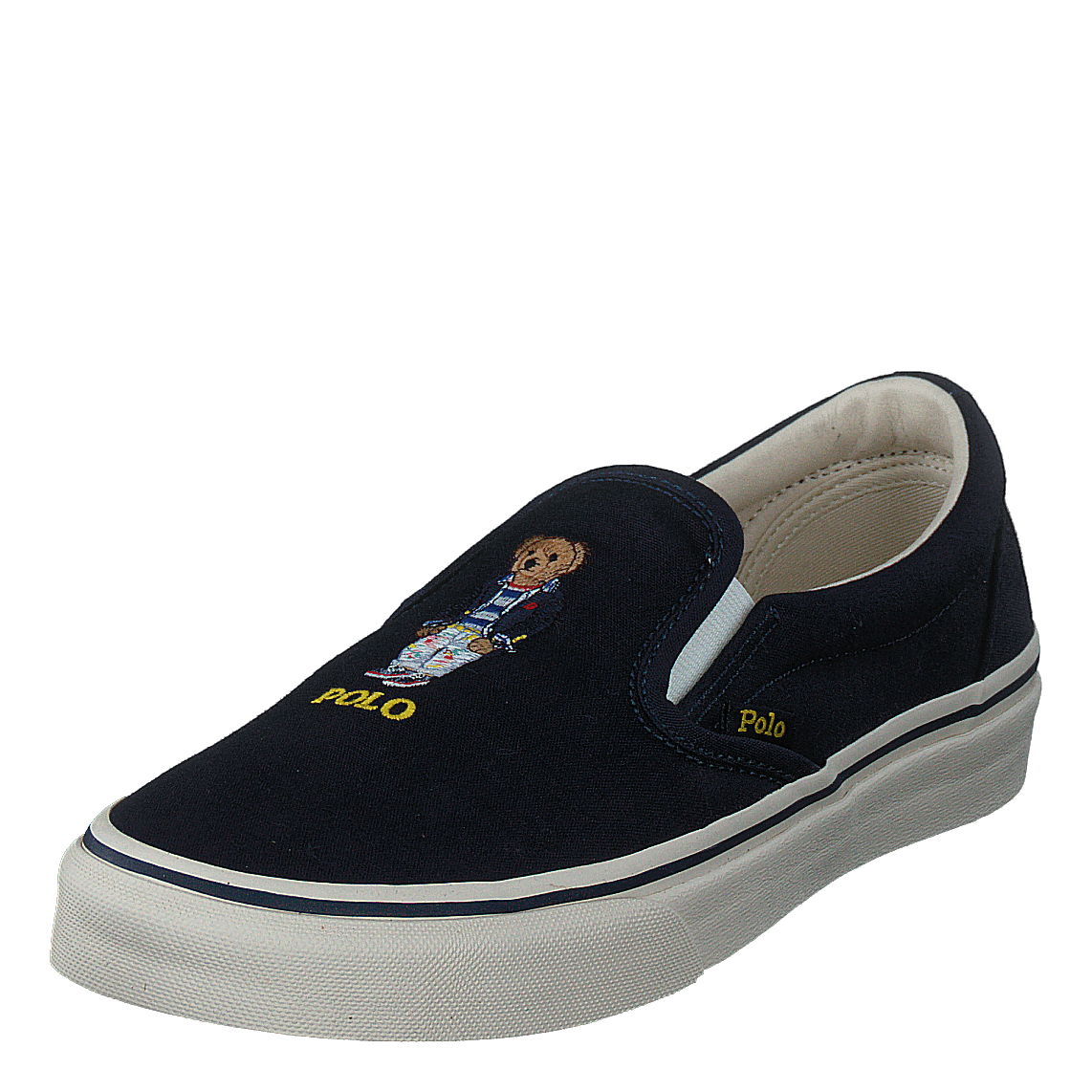 Keaton Polo Bear Canvas Sneaker Navy Bear