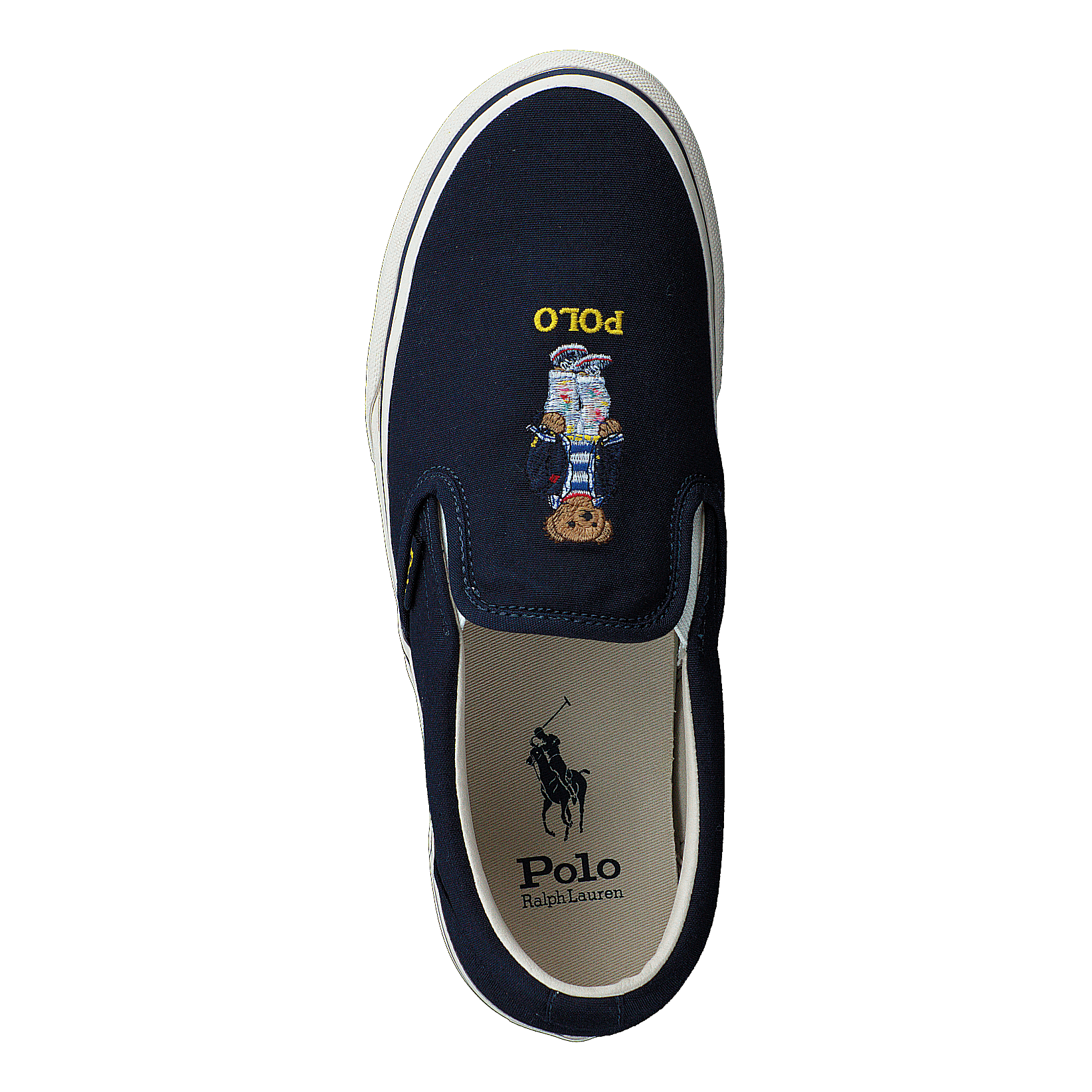 Keaton Polo Bear Canvas Sneaker Navy Bear