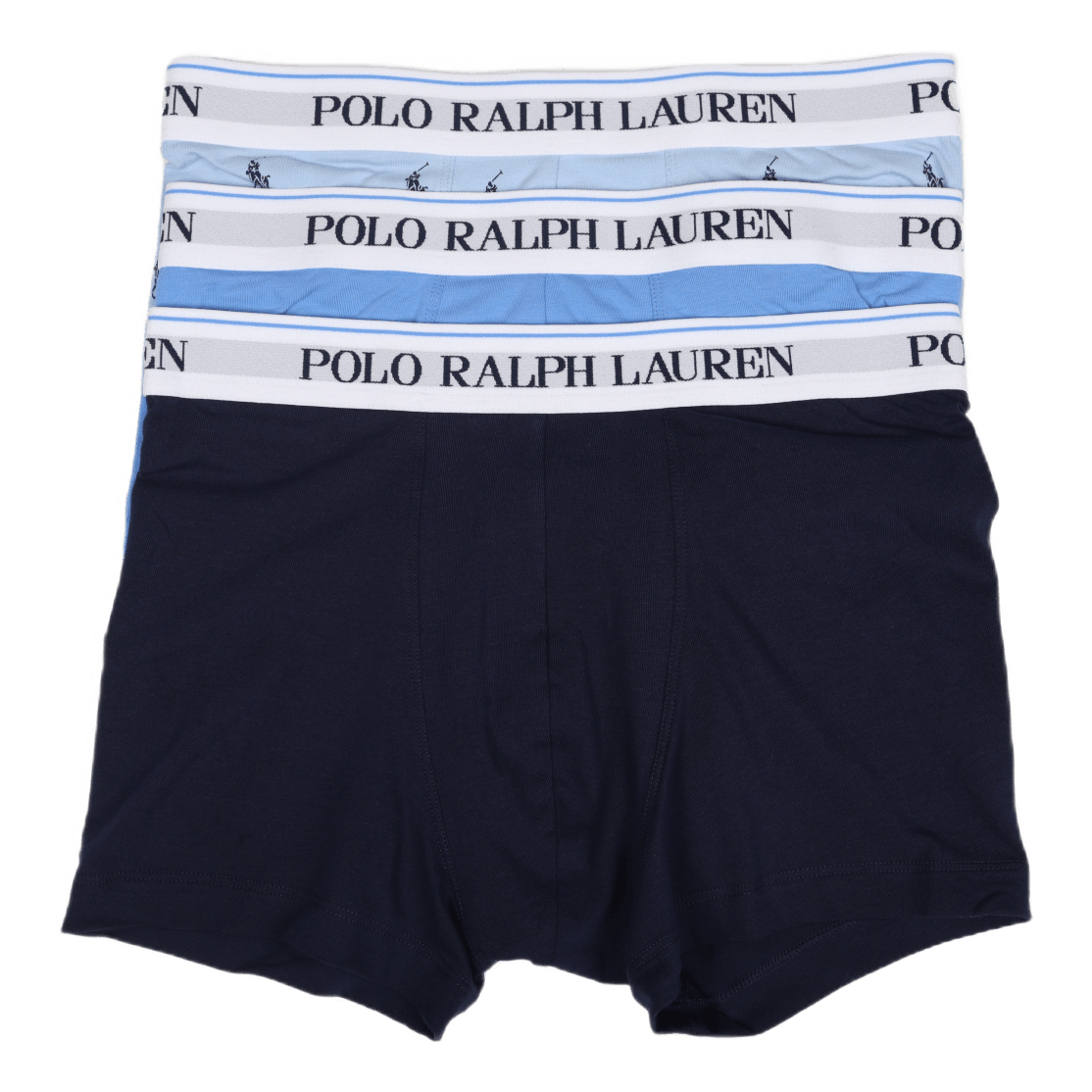 Classic Stretch-Cotton Trunk 3-Pack 3Pk El Blu Aopp/Hb Blu/Npt Nvy