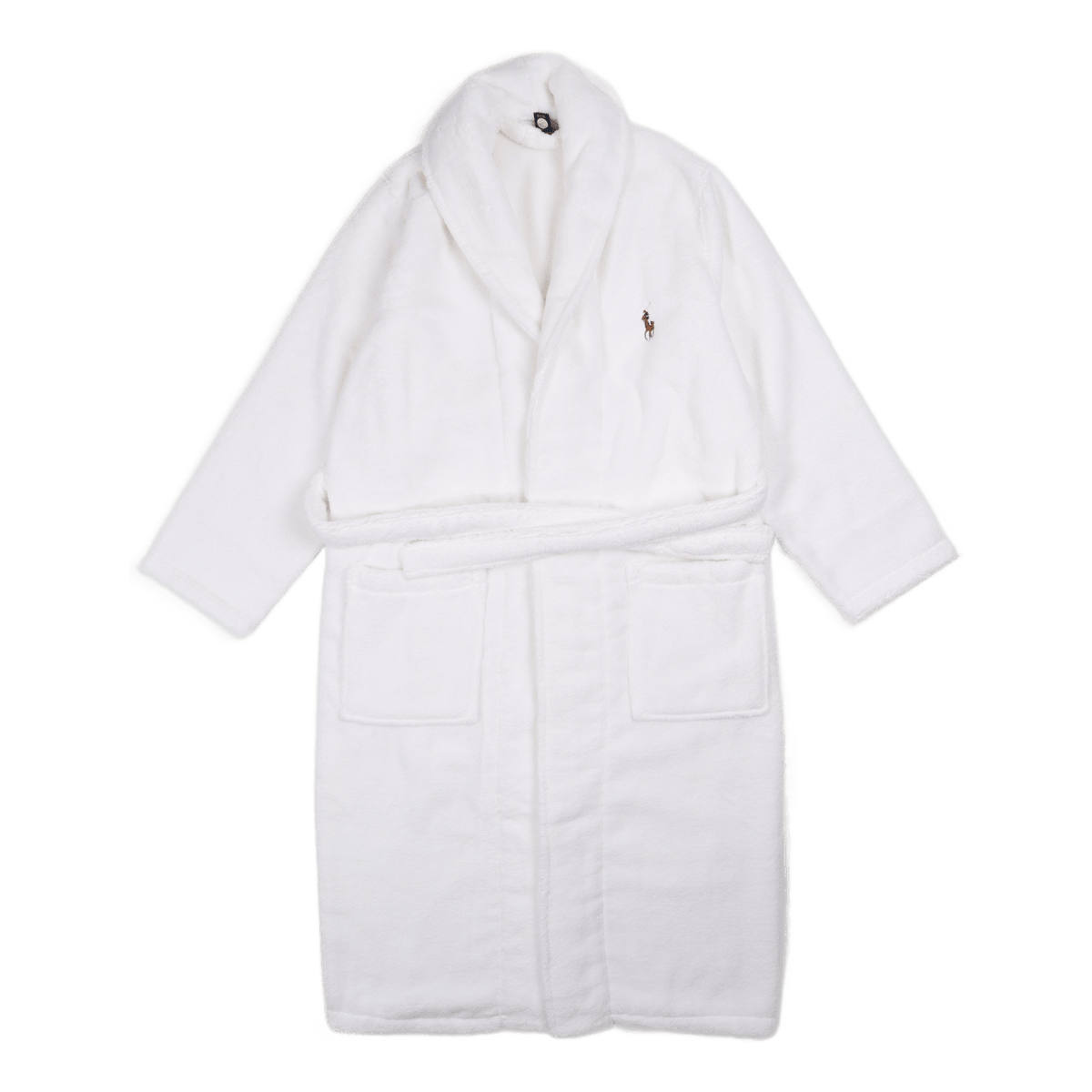 Cotton Terry Robe White