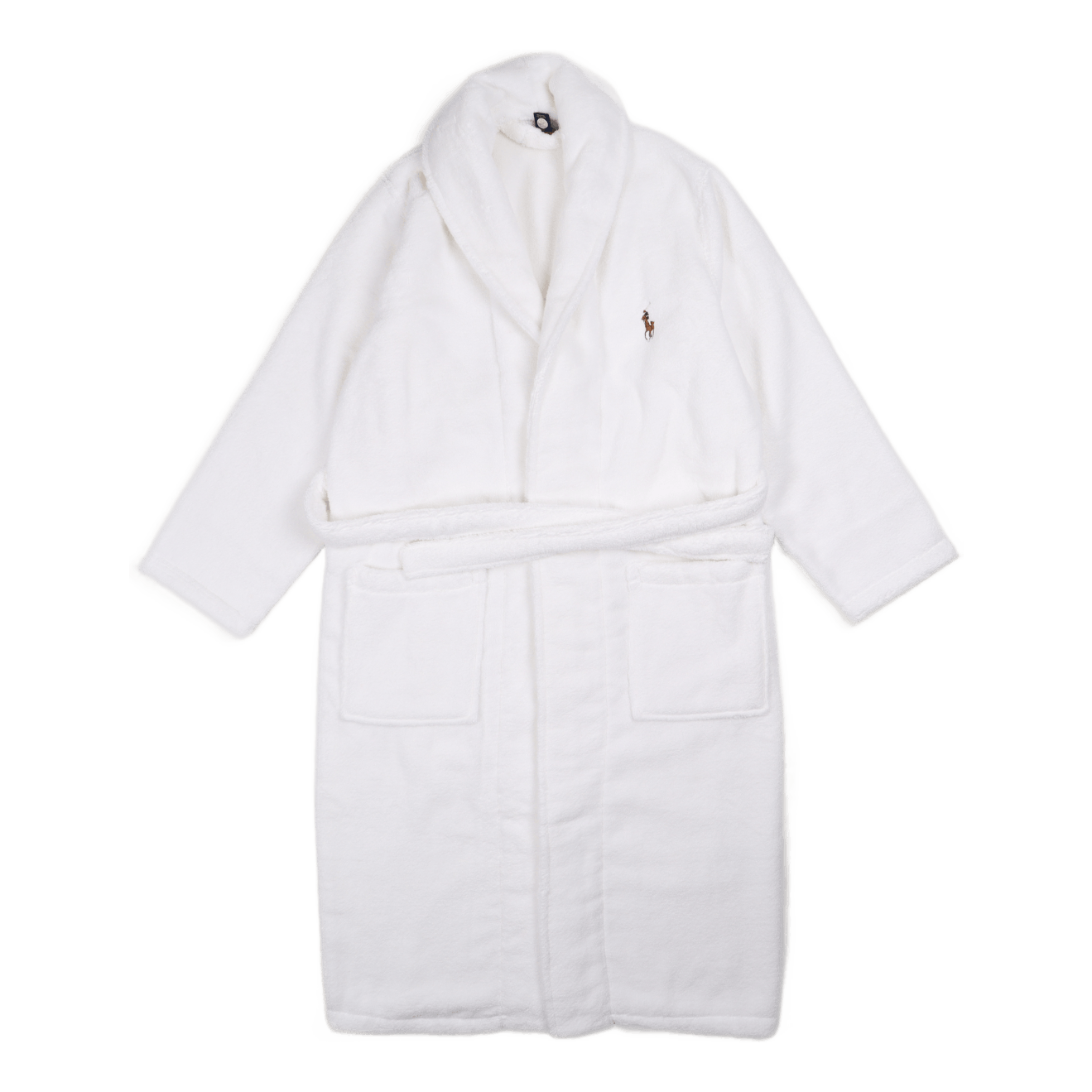 Cotton Terry Robe White