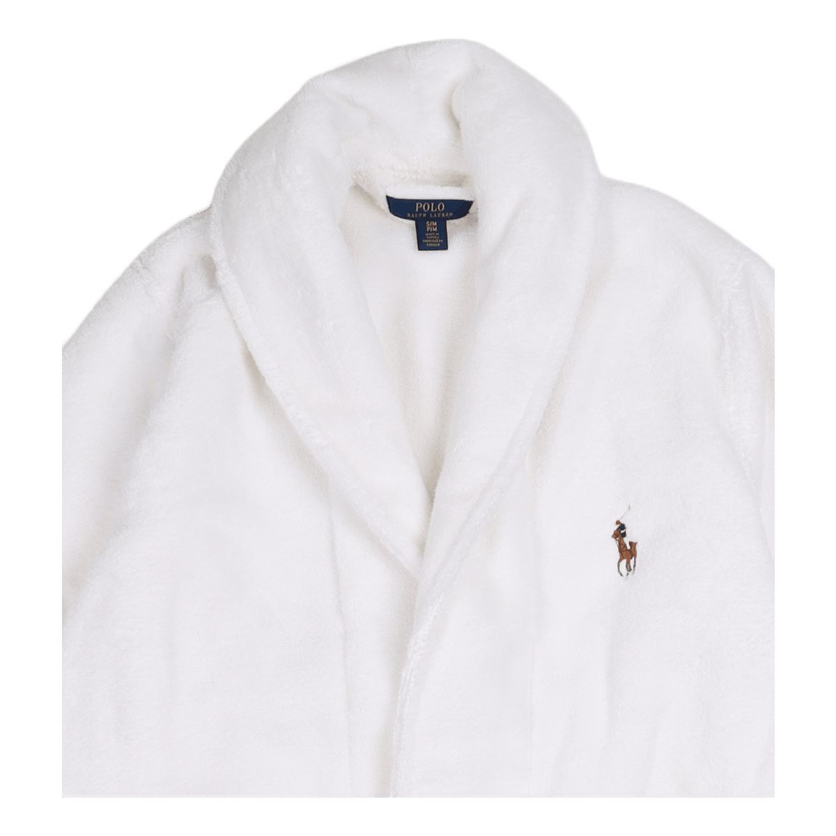 Cotton Terry Robe White