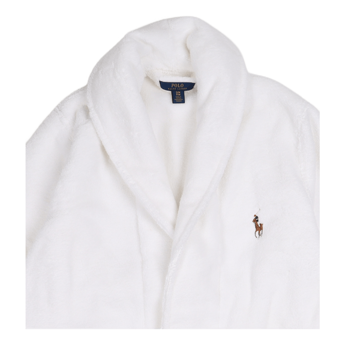 Cotton Terry Robe White