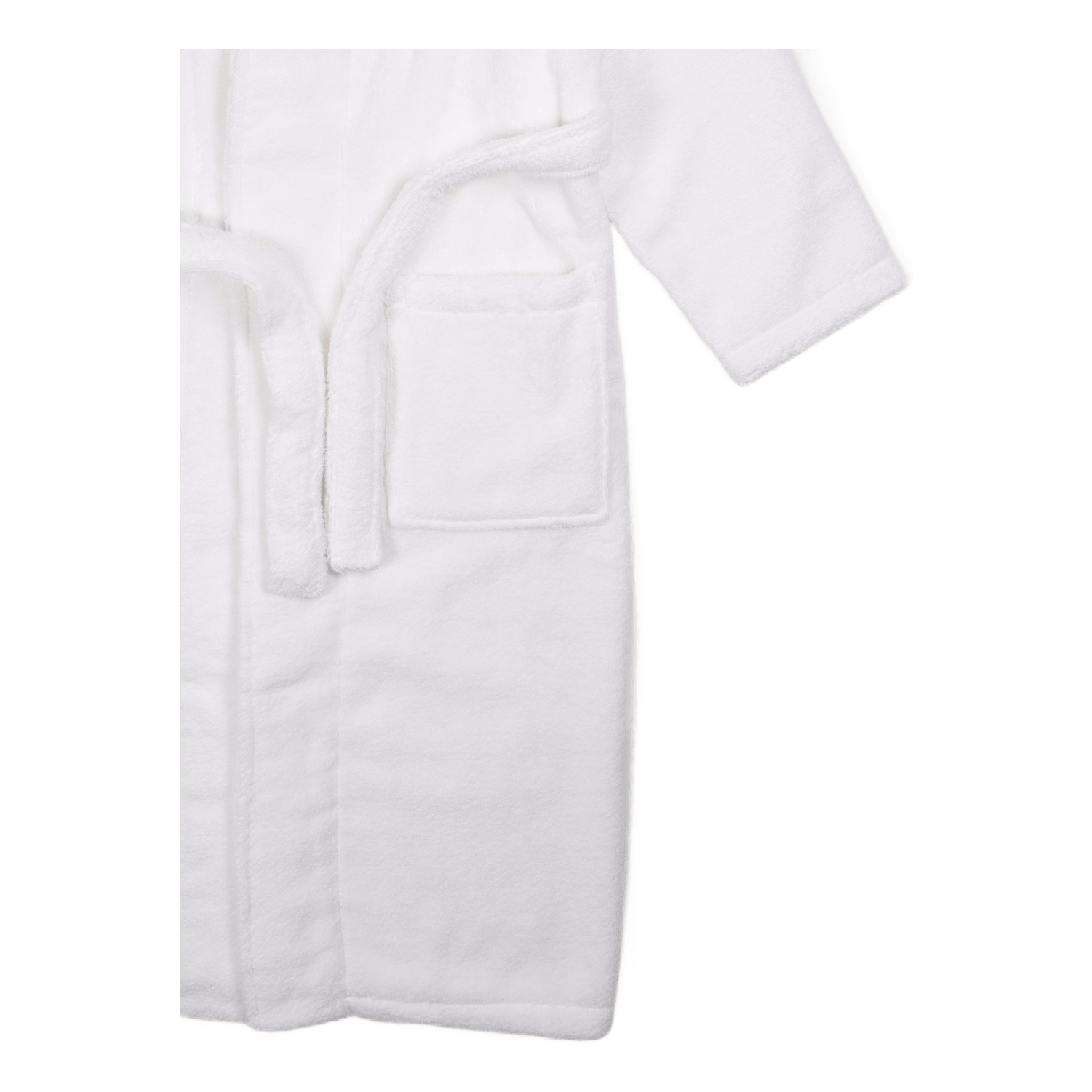 Cotton Terry Robe White