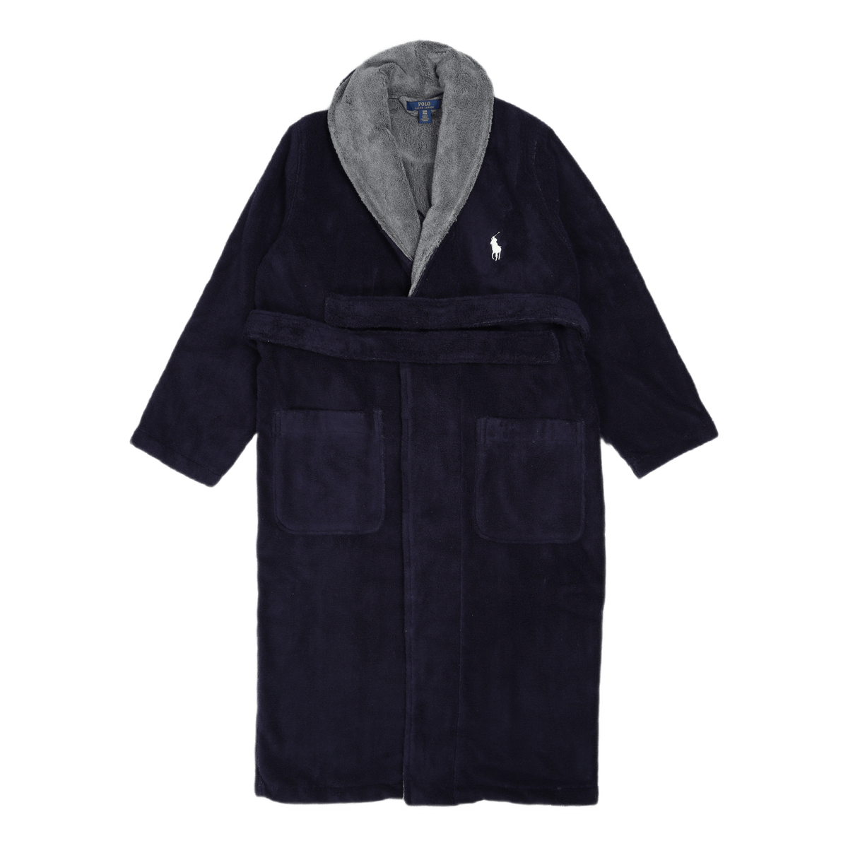 Cotton Terry Robe Cruise Navy Nevis Pp