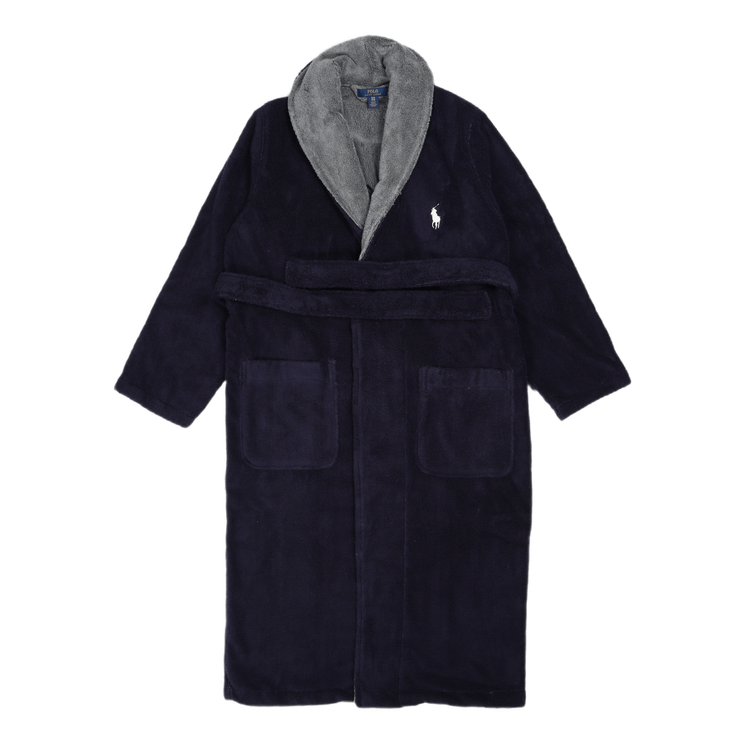 Cotton Terry Robe Cruise Navy Nevis Pp