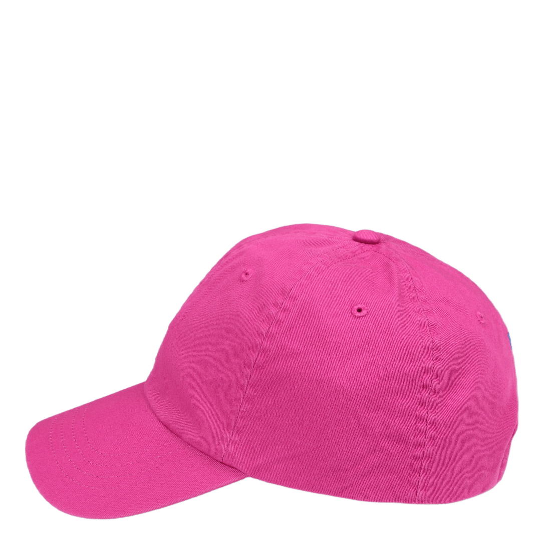 Cotton Chino Ball Cap Vivid Pink