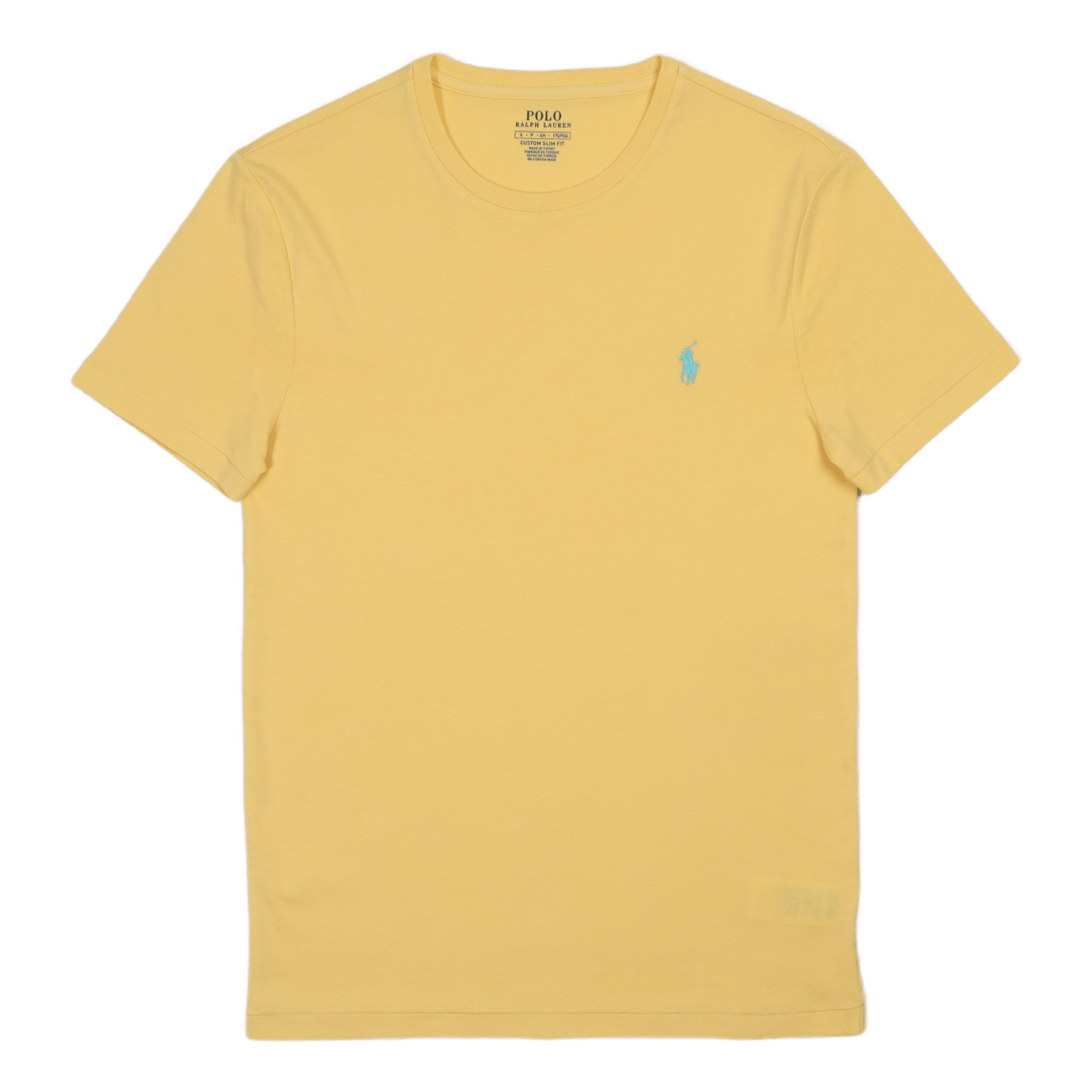 Custom Slim Fit Jersey Crewneck T-Shirt Empire Yellow/C6103