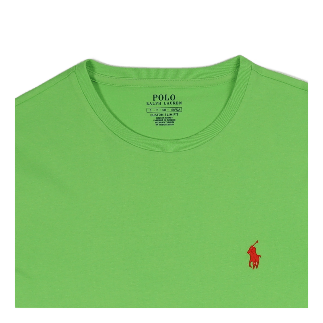 Polo Ralph Lauren Custom Slim Fit Jersey Crewneck T-Shirt