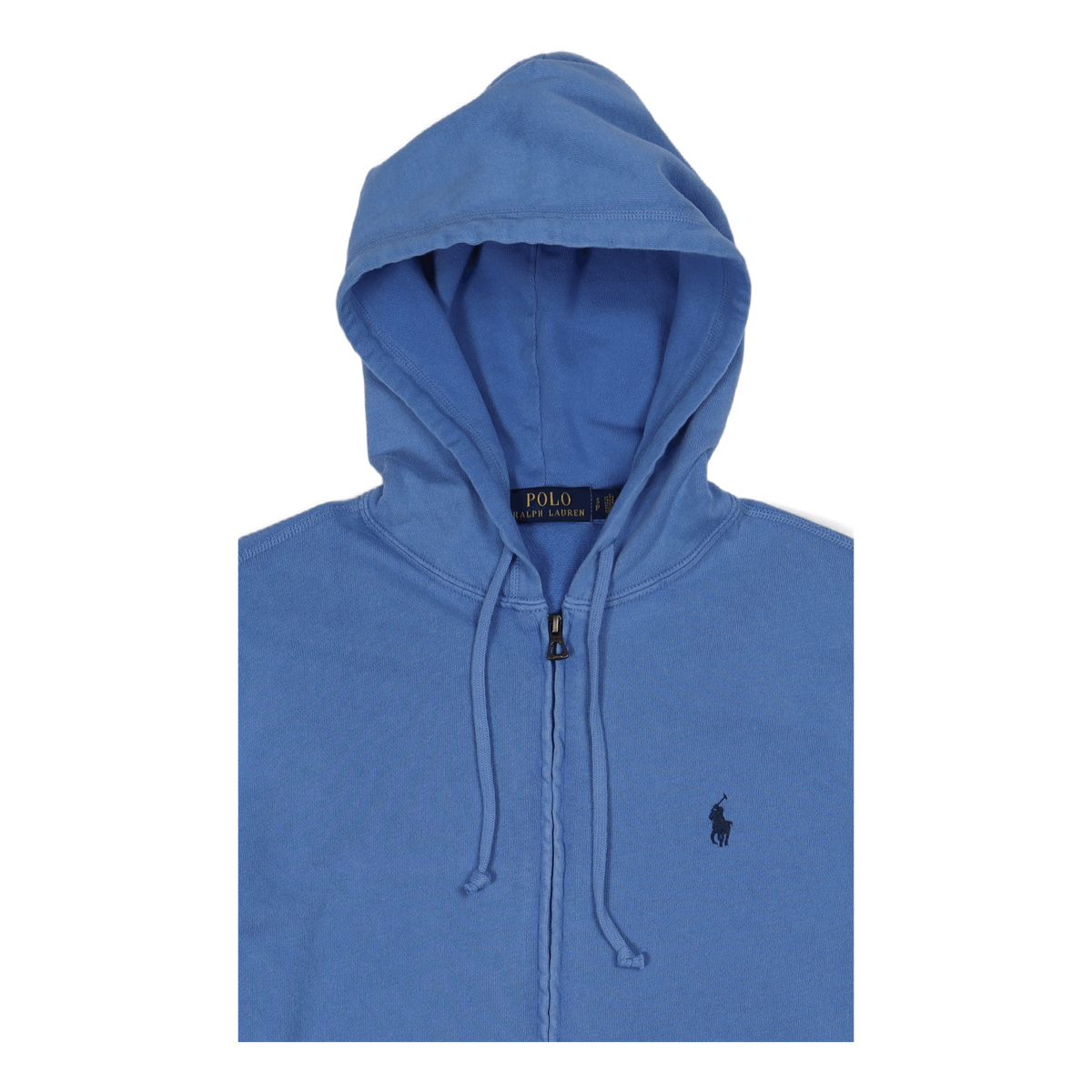 Spa Terry Full-Zip Hoodie Harbor Island Blue