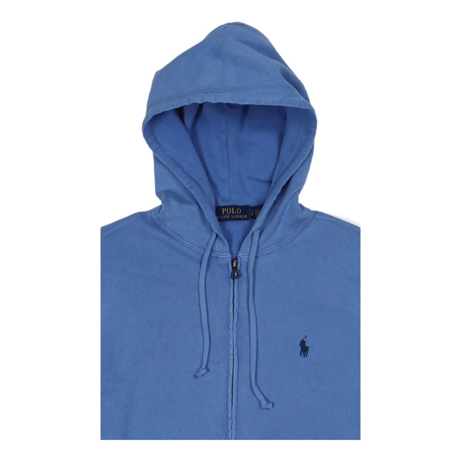 Spa Terry Full-Zip Hoodie Harbor Island Blue