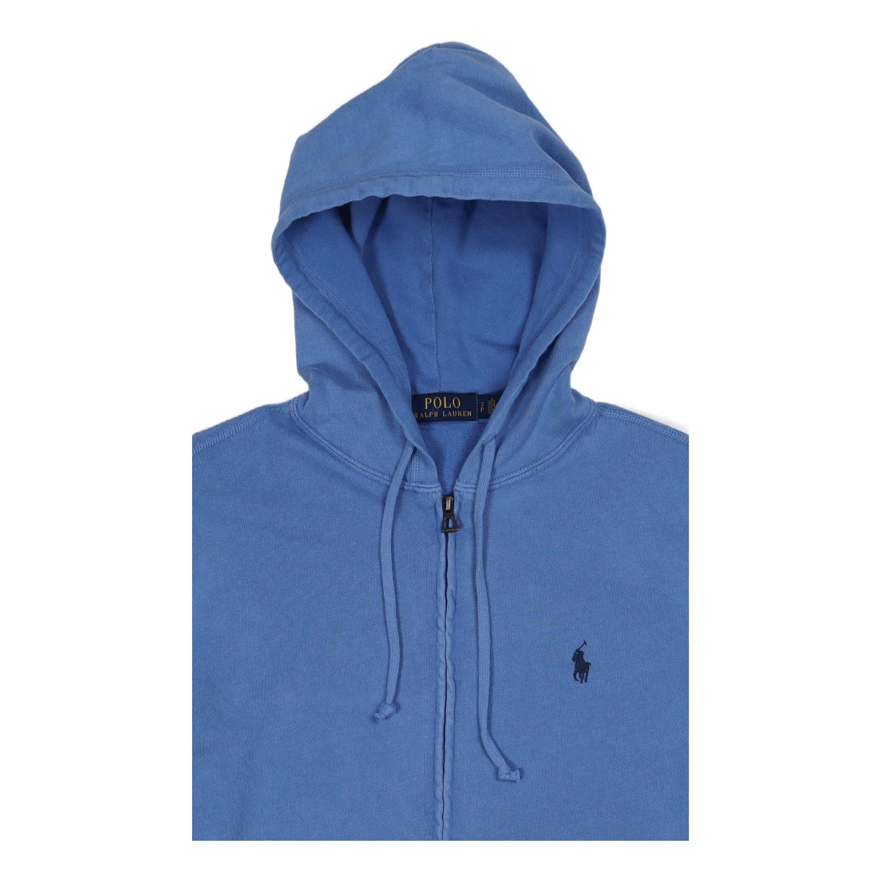 Spa Terry Full-Zip Hoodie Harbor Island Blue