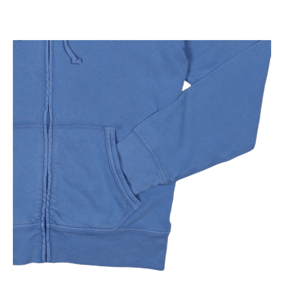 Spa Terry Full-Zip Hoodie Harbor Island Blue