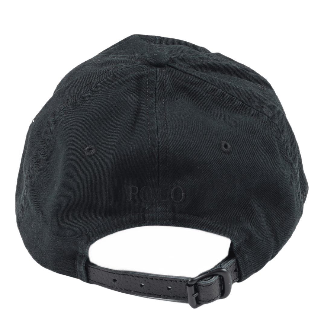 Big Pony Twill Ball Cap Black/Black