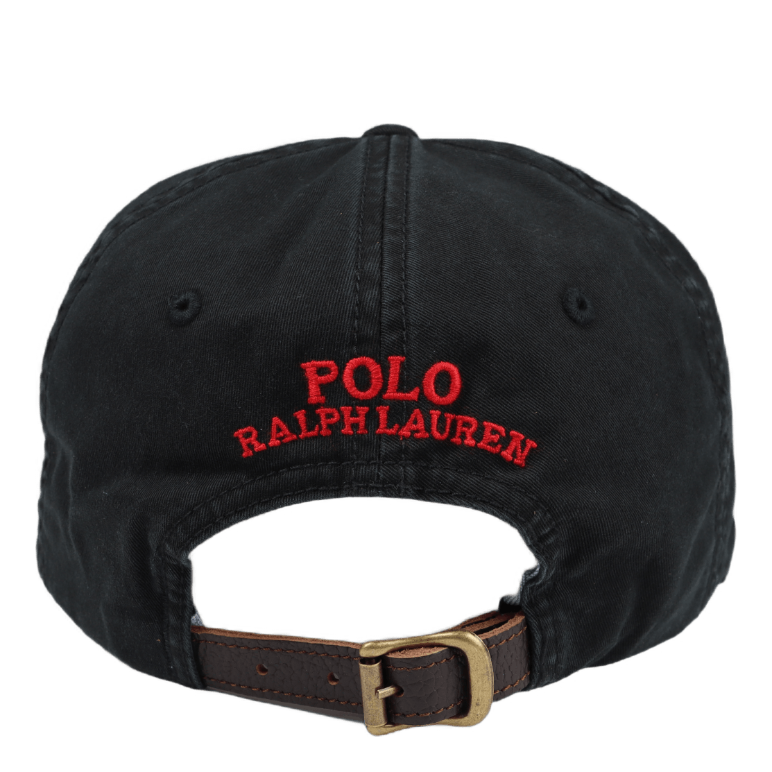 Stretch Cotton Ball Cap Polo Black