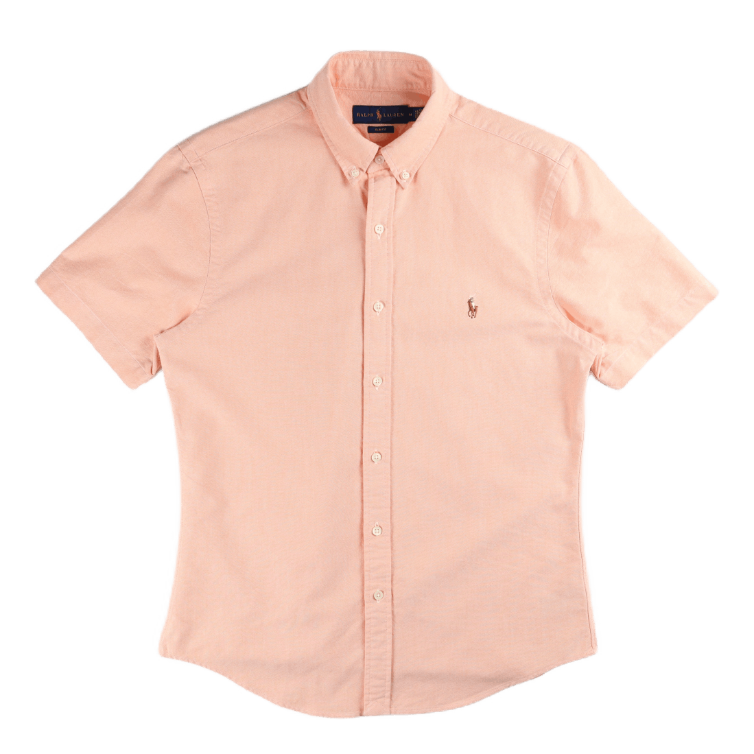 Slim Fit Oxford Shirt Spring Orange