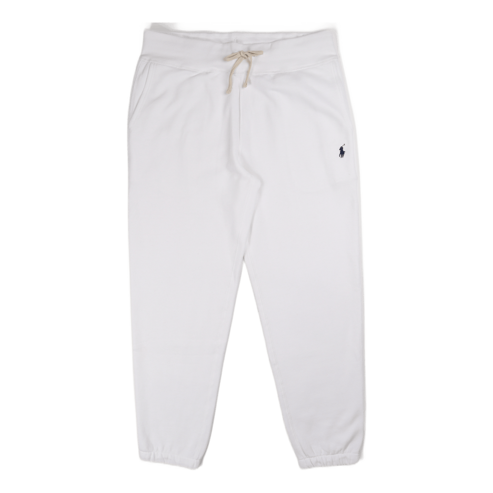 The RL Fleece Sweatpant White
