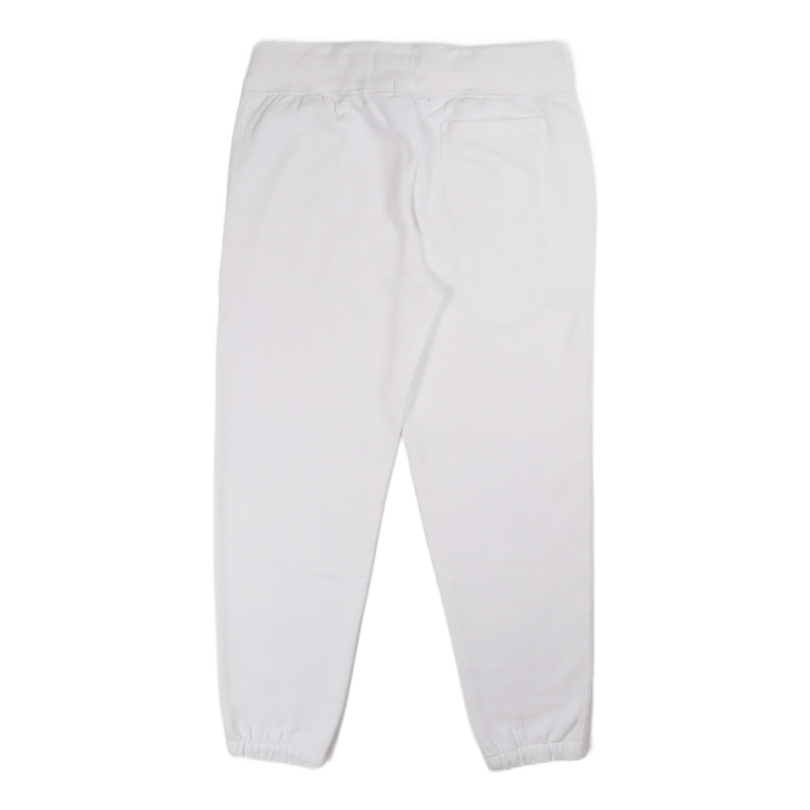 The RL Fleece Sweatpant White