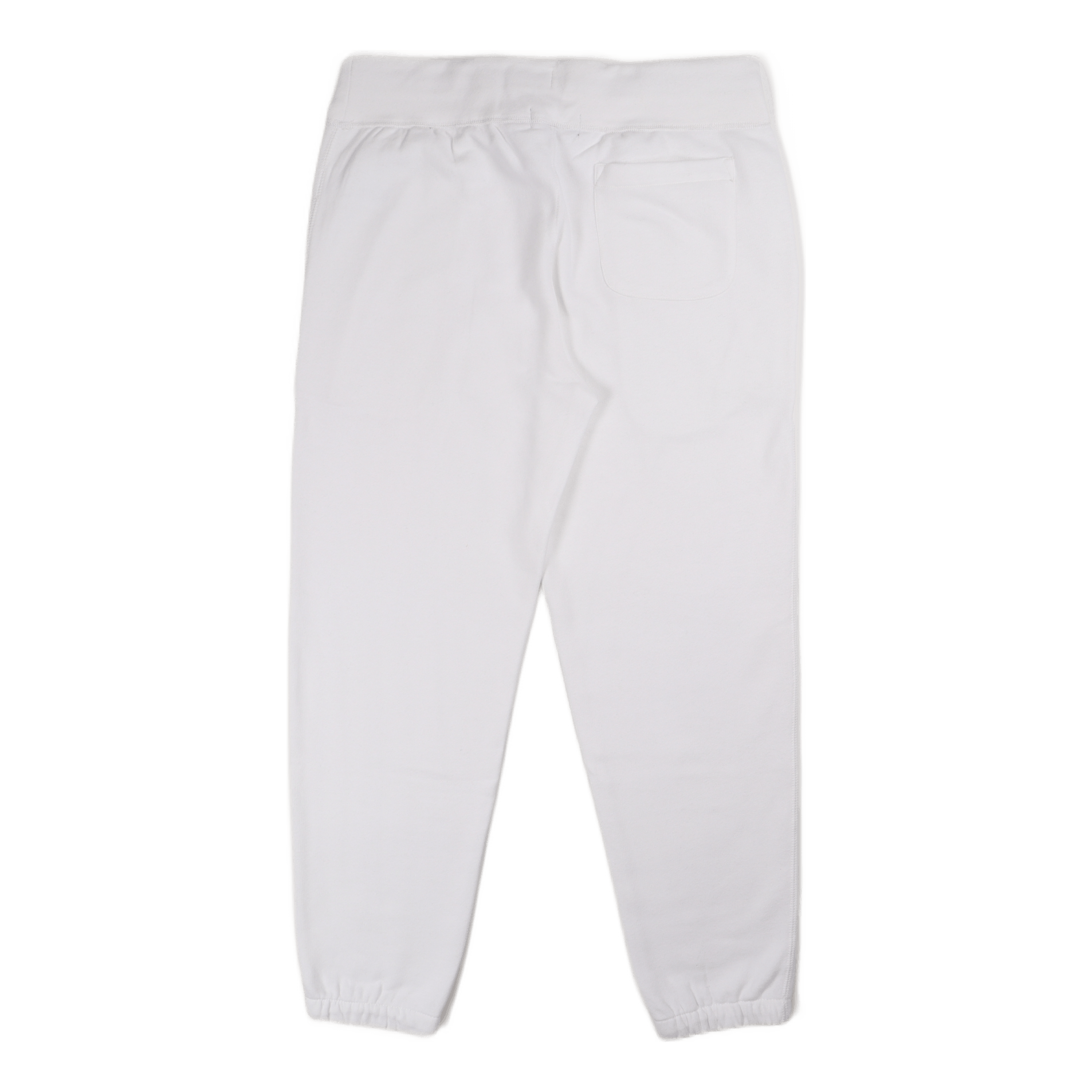 The RL Fleece Sweatpant White