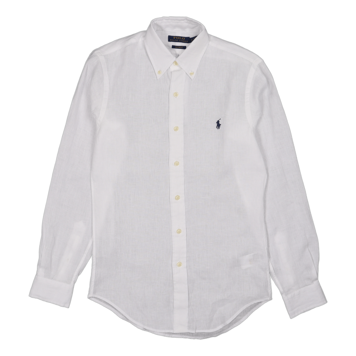 Polo ralph lauren white linen shirt sales