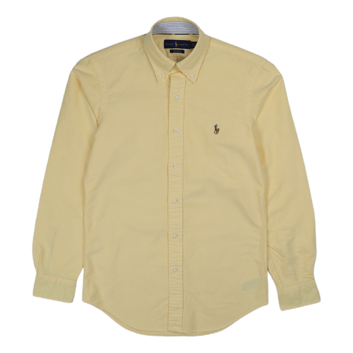 Custom Fit Oxford Shirt Yellow Oxford