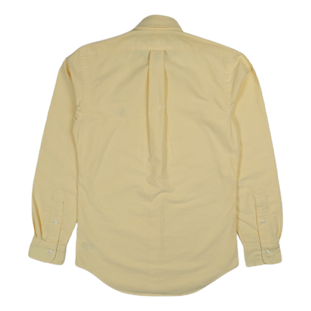 Custom Fit Oxford Shirt Yellow Oxford