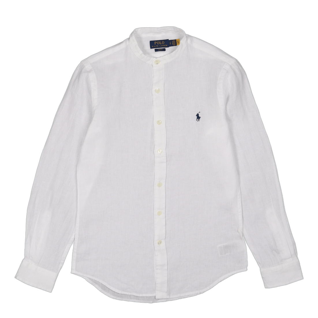 Slim Fit Linen Shirt White