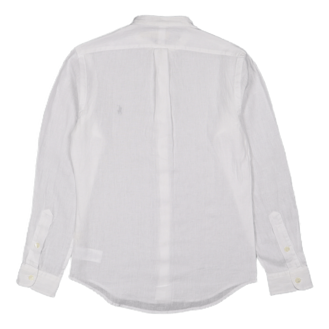 Slim Fit Linen Shirt White