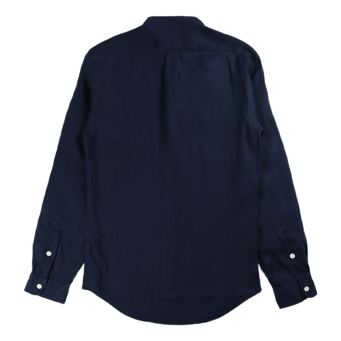 Slim Fit Linen Shirt Newport Navy