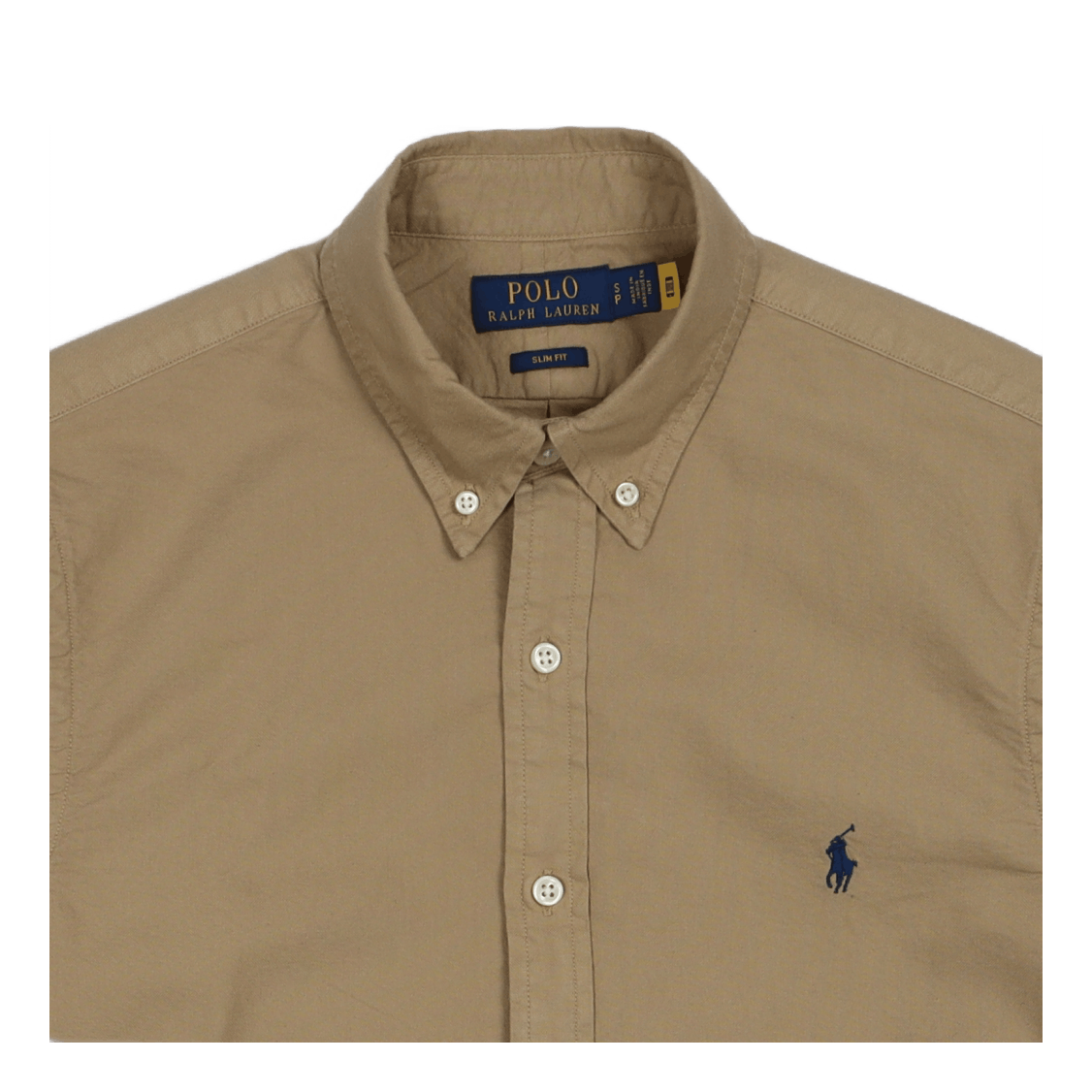 Slim Fit Oxford Shirt Surrey Tan