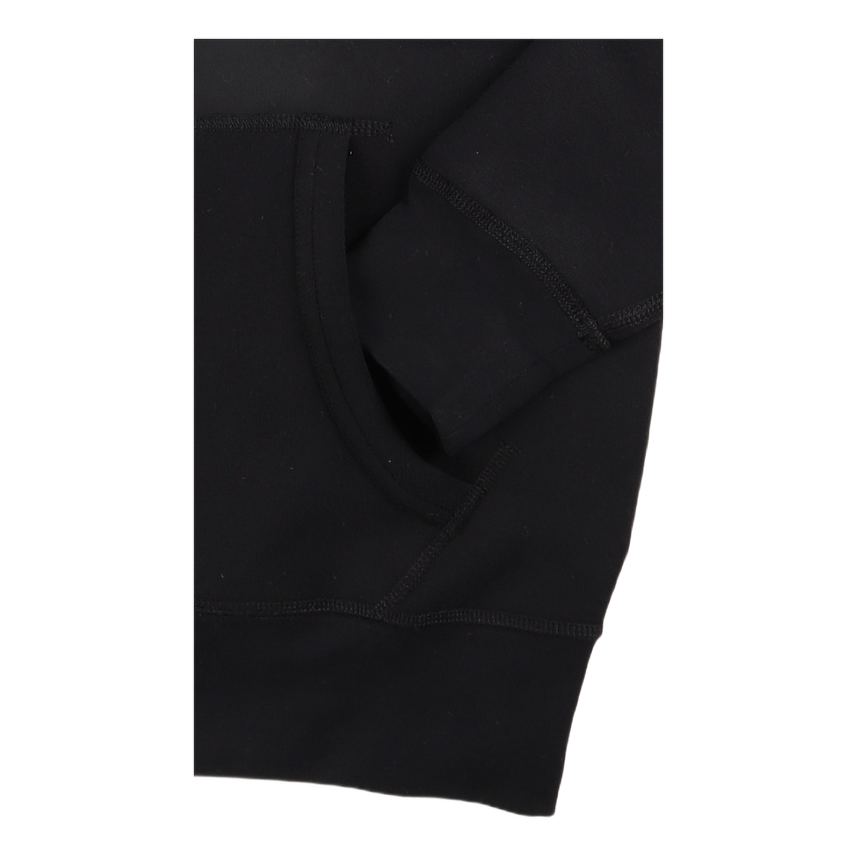 The RL Fleece Hoodie Polo Black