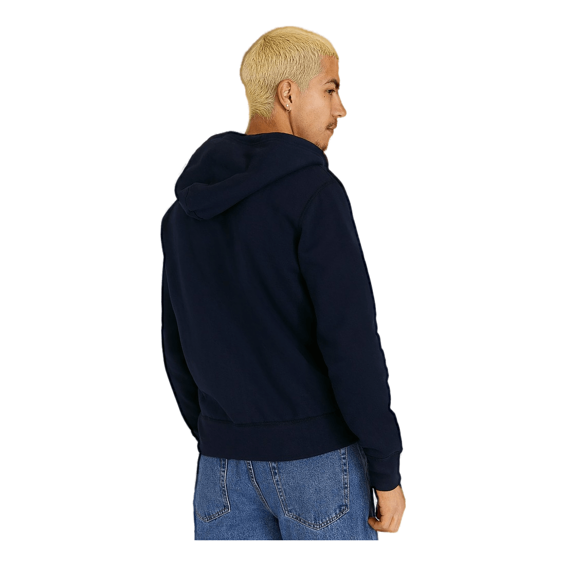 The RL Fleece Hoodie Cruise Navy