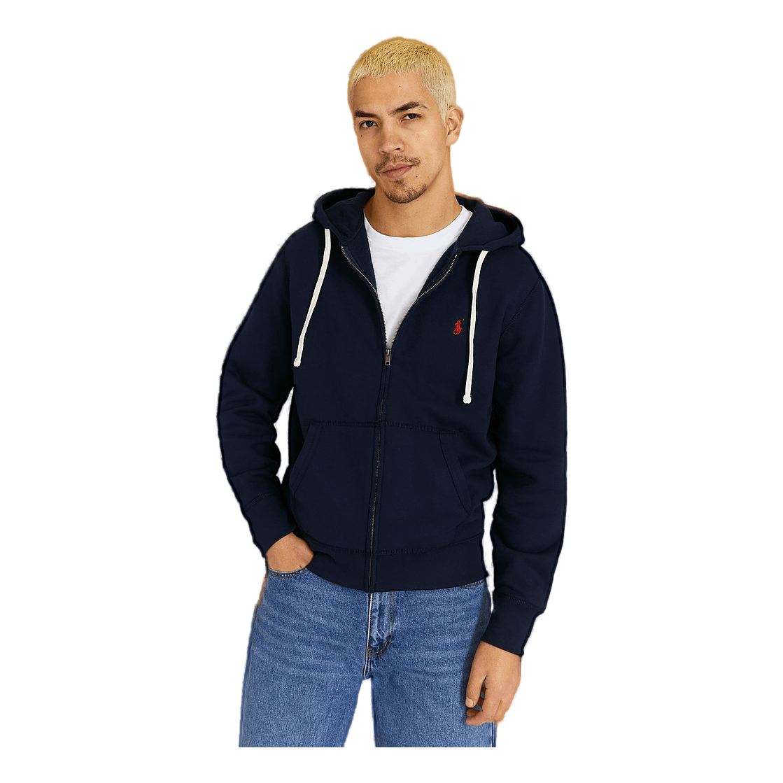 The RL Fleece Hoodie Cruise Navy