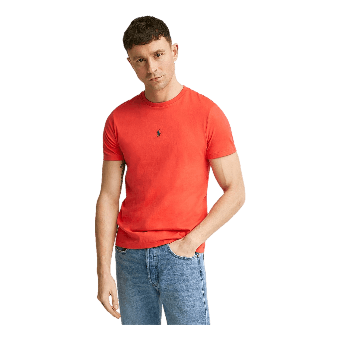 Polo Ralph Lauren Custom Slim Fit Jersey Crewneck T-Shirt