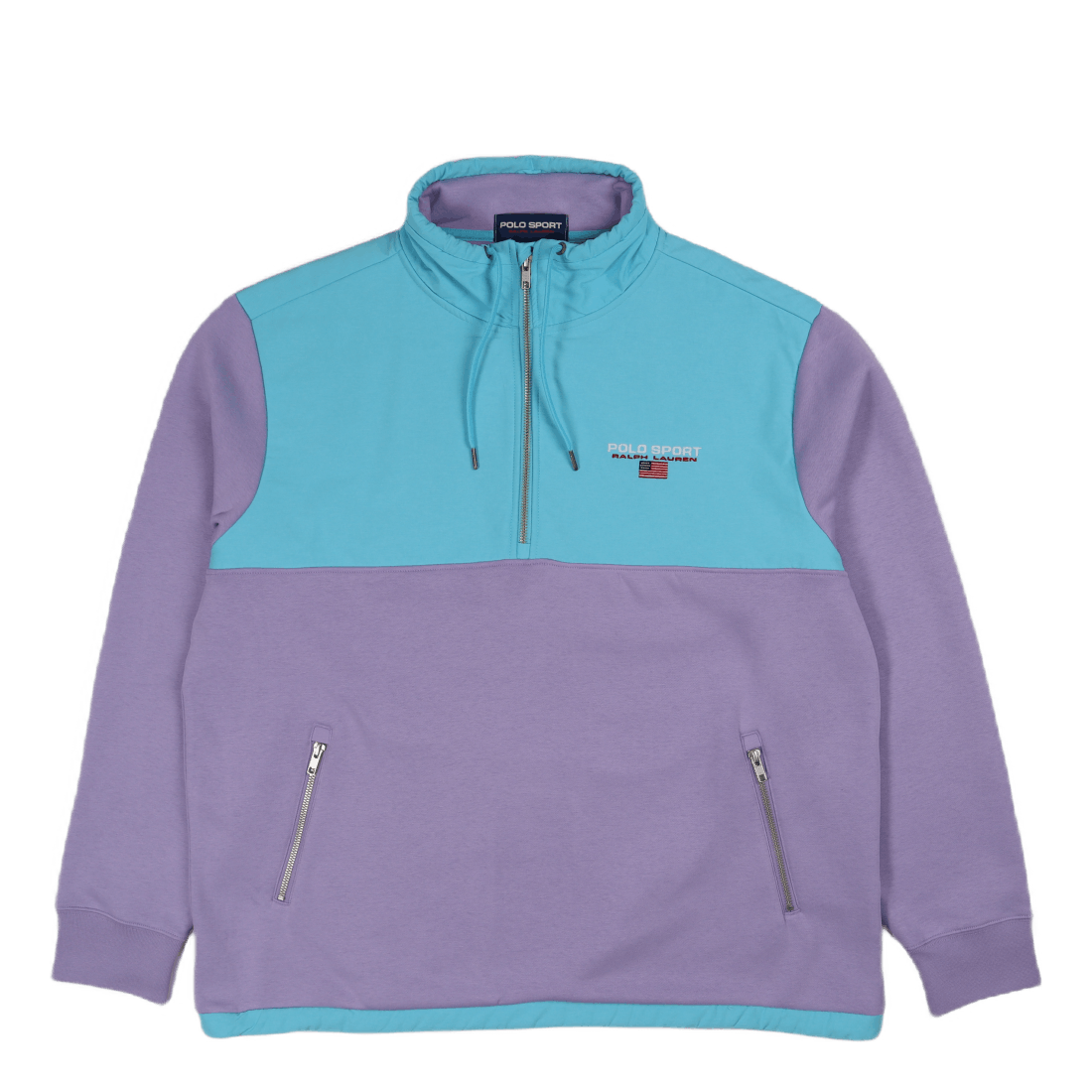 Polo Sport Hybrid Sweatshirt Sky Lavender/French Turquoise