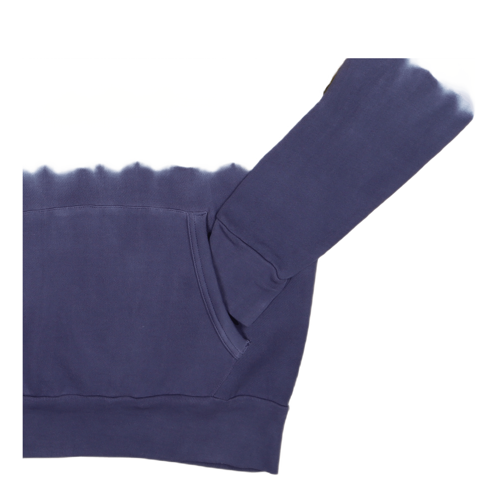 Tie-Dye Fleece Hoodie Bright Signal Orange Multi