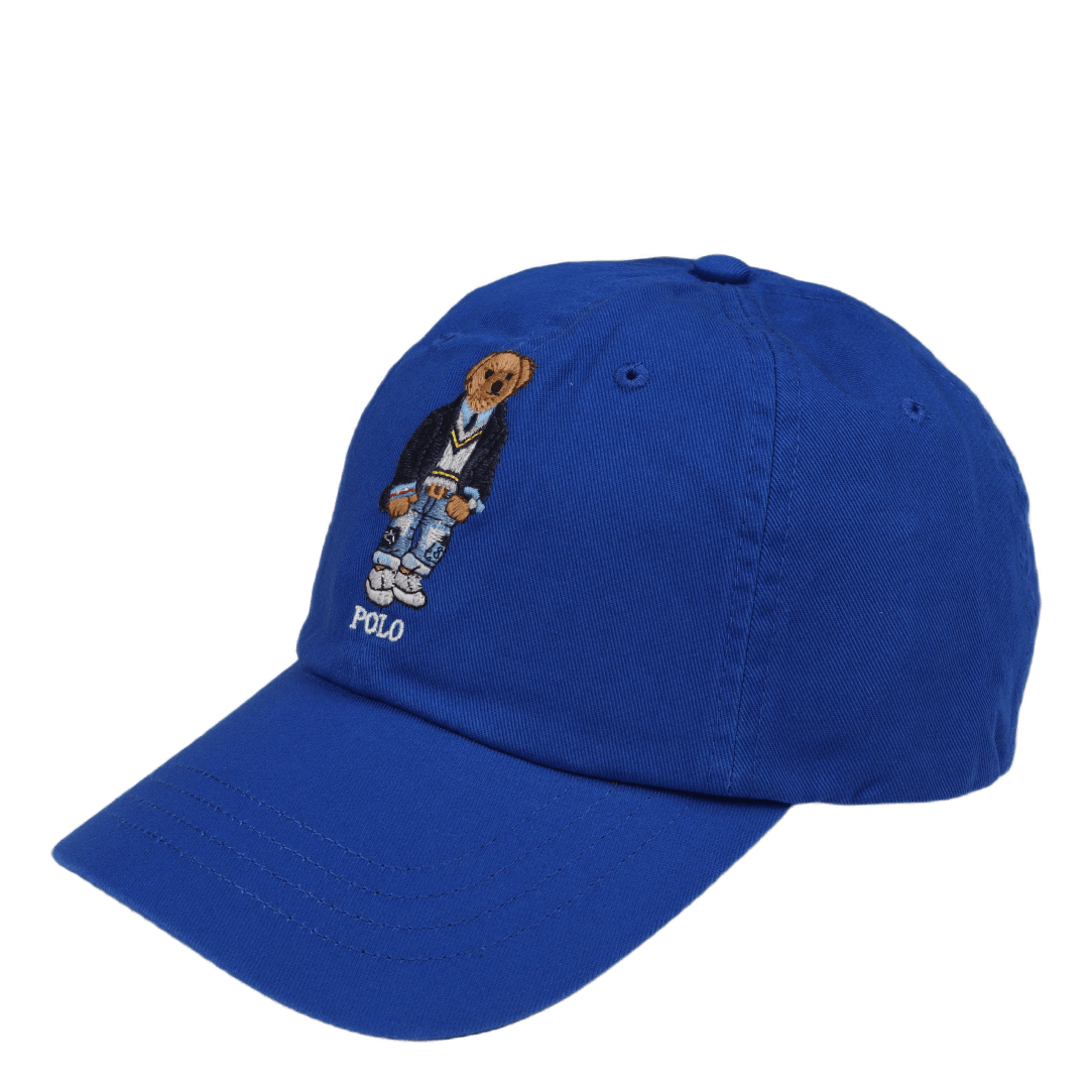 Polo Bear Chino Ball Cap Pacific Royal