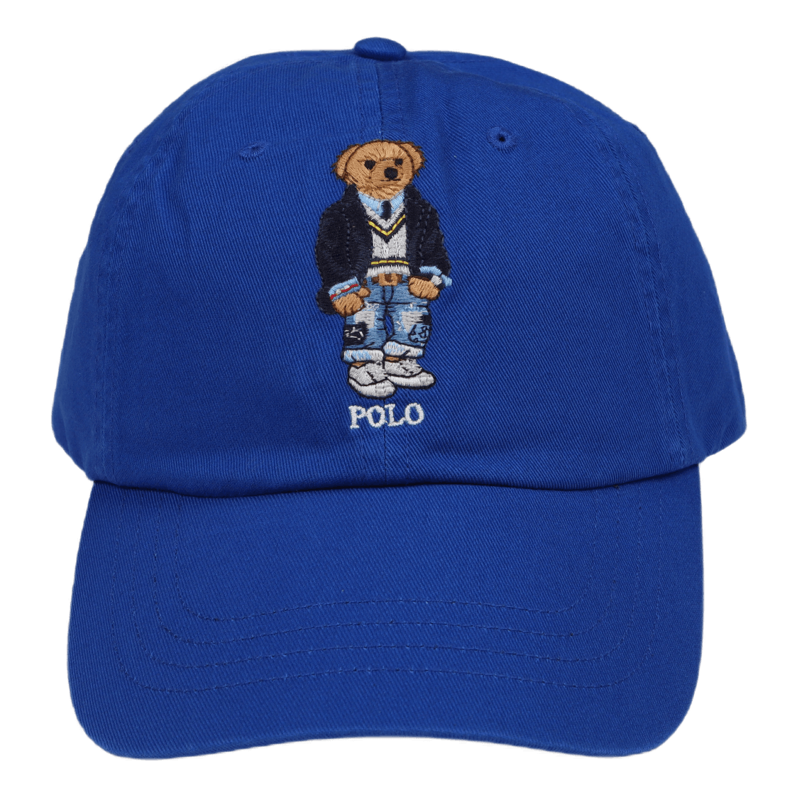 Polo Bear Chino Ball Cap Pacific Royal