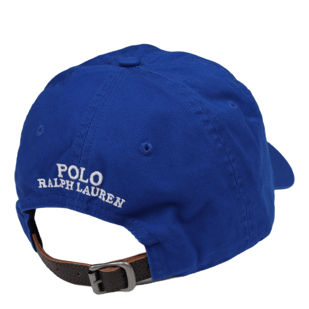 Polo Bear Chino Ball Cap Pacific Royal