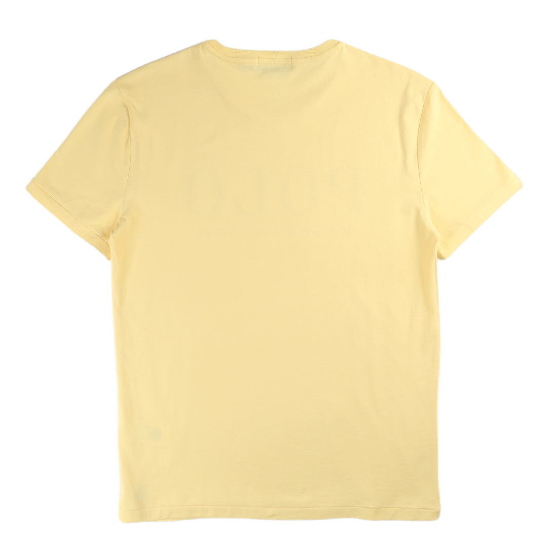 Custom Slim Fit Logo Jersey T-Shirt Empire Yellow