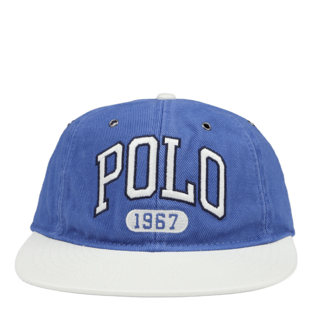 Logo Cotton Chino Ball Cap Liberty/Deckwash White