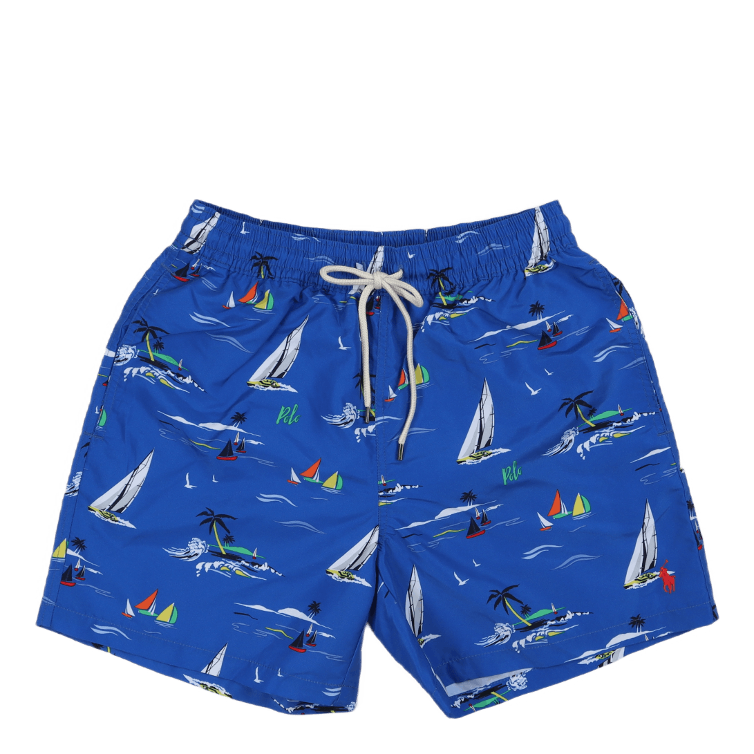 5.75-Inch Traveler Classic Swim Trunk Race To Sea