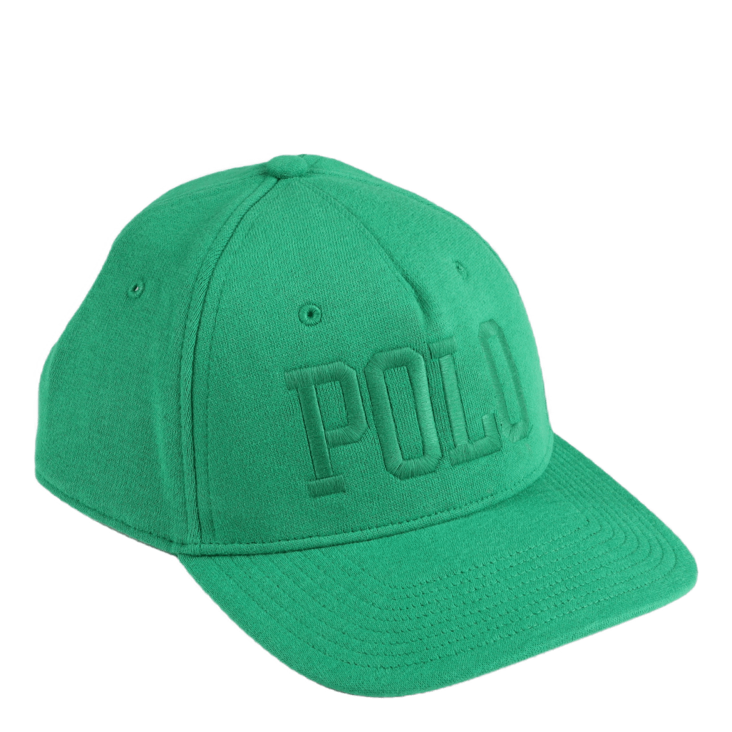 Logo Fleece Ball Cap Cruise Green