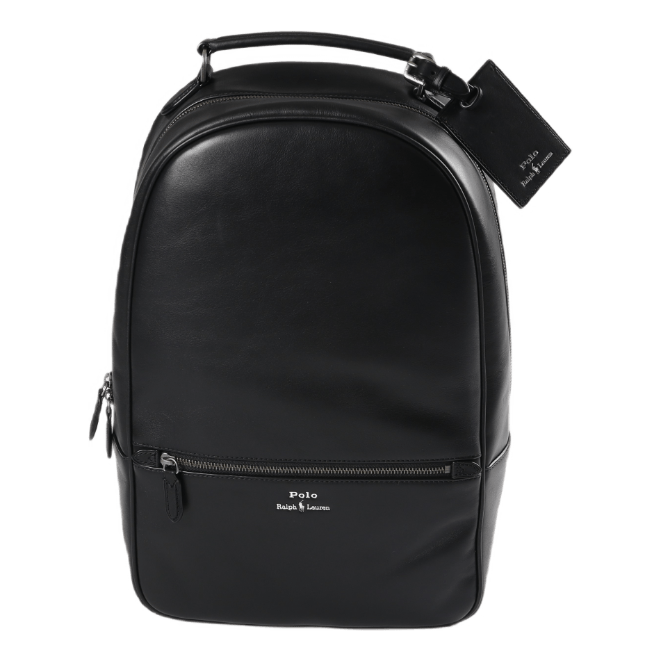 Leather Backpack Black
