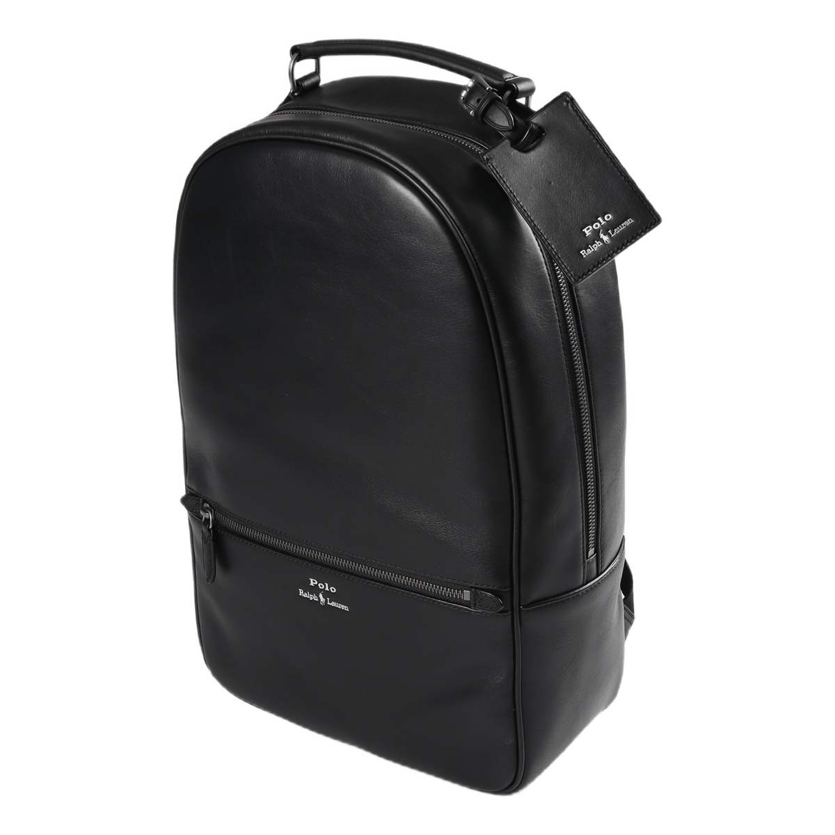 Leather Backpack Black