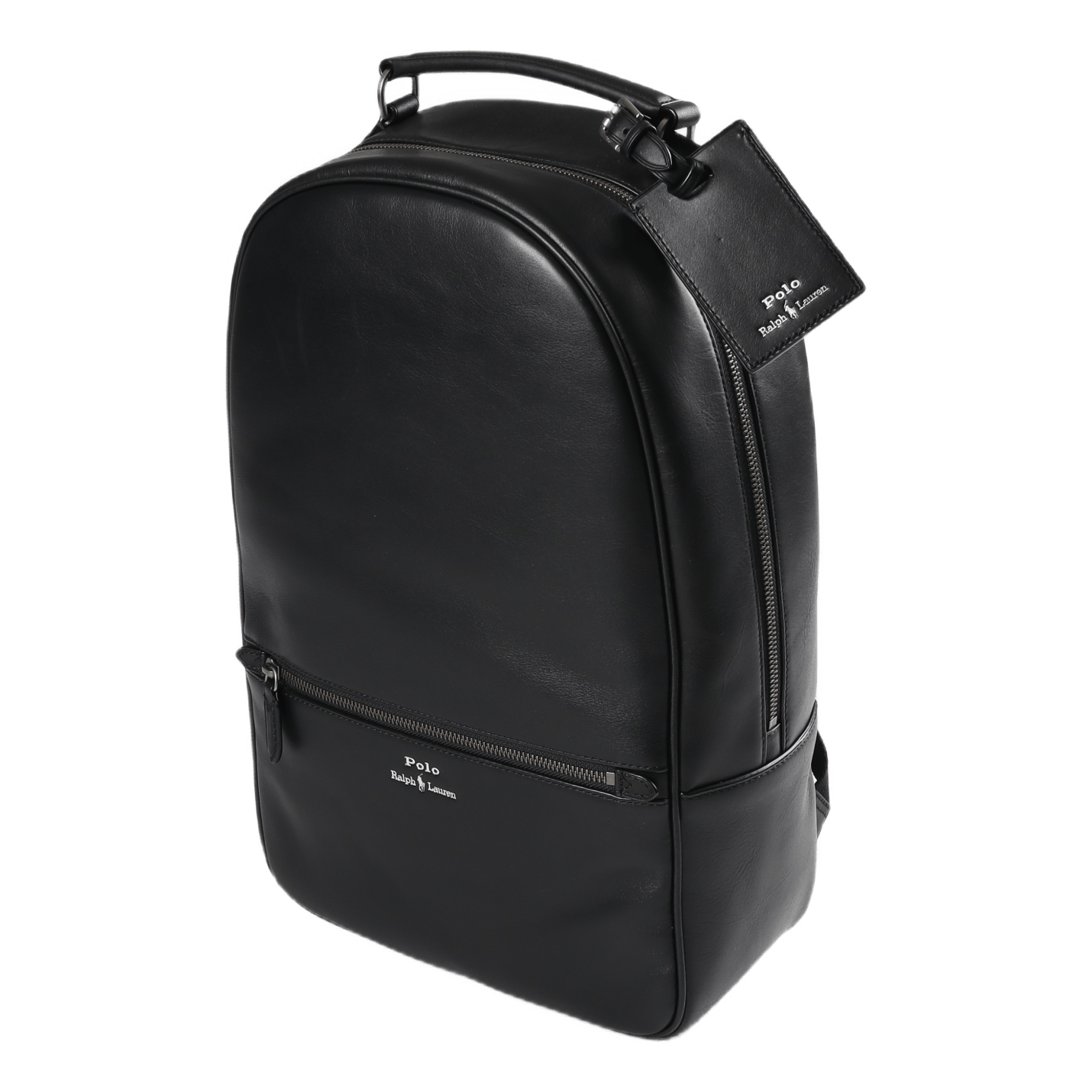 Leather Backpack Black